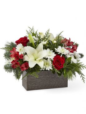 Red Holiday Joy Bouquet #3