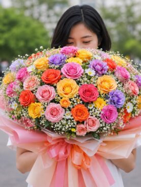 99 Assorted Roses – A Love That Never Ends